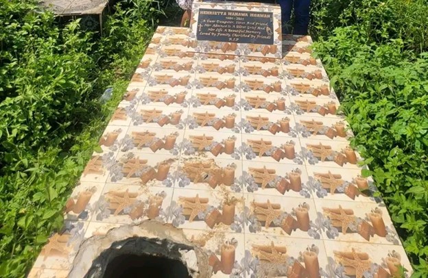 Mbawah’s grave (Credit I.B Blog online TV)