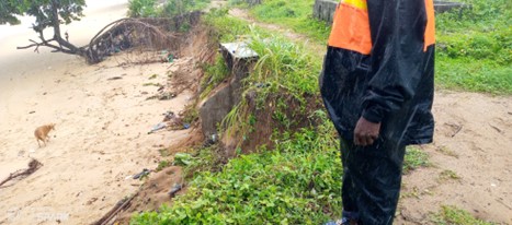 Sample photos of affected area – Funkya-Goderich Cemetery (27th July 2021)